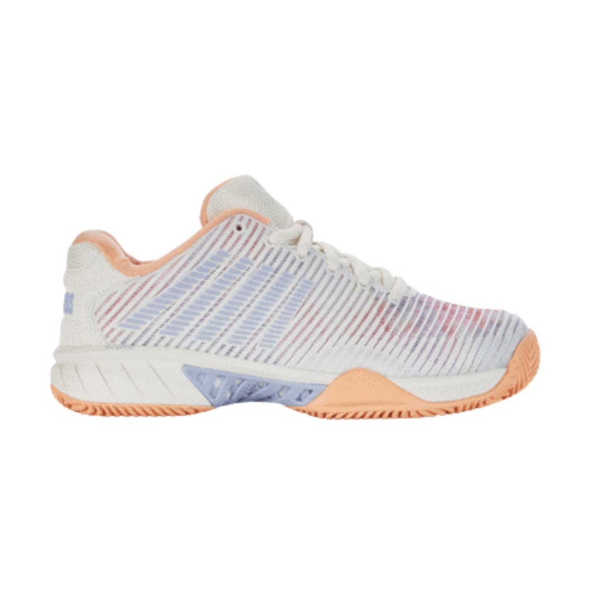 K-Swiss TFW Court Express Tennis Shoes Women - White/Heather/Peach Fuzz