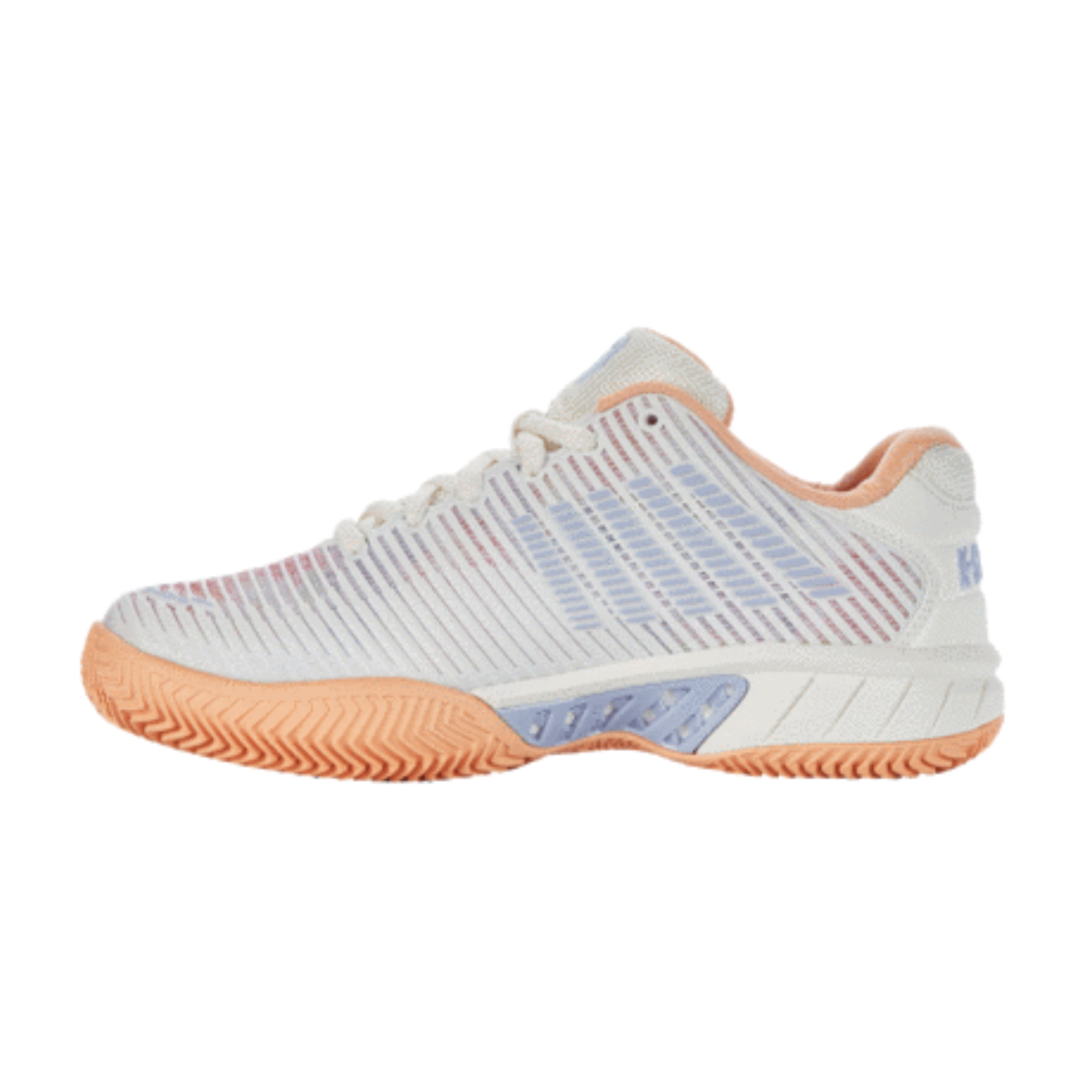 K-Swiss TFW Court Express HB 96750958M Tennis Shoes Womens (White/Heather/Peach Fuzz) Tennis Shoes K-Swiss