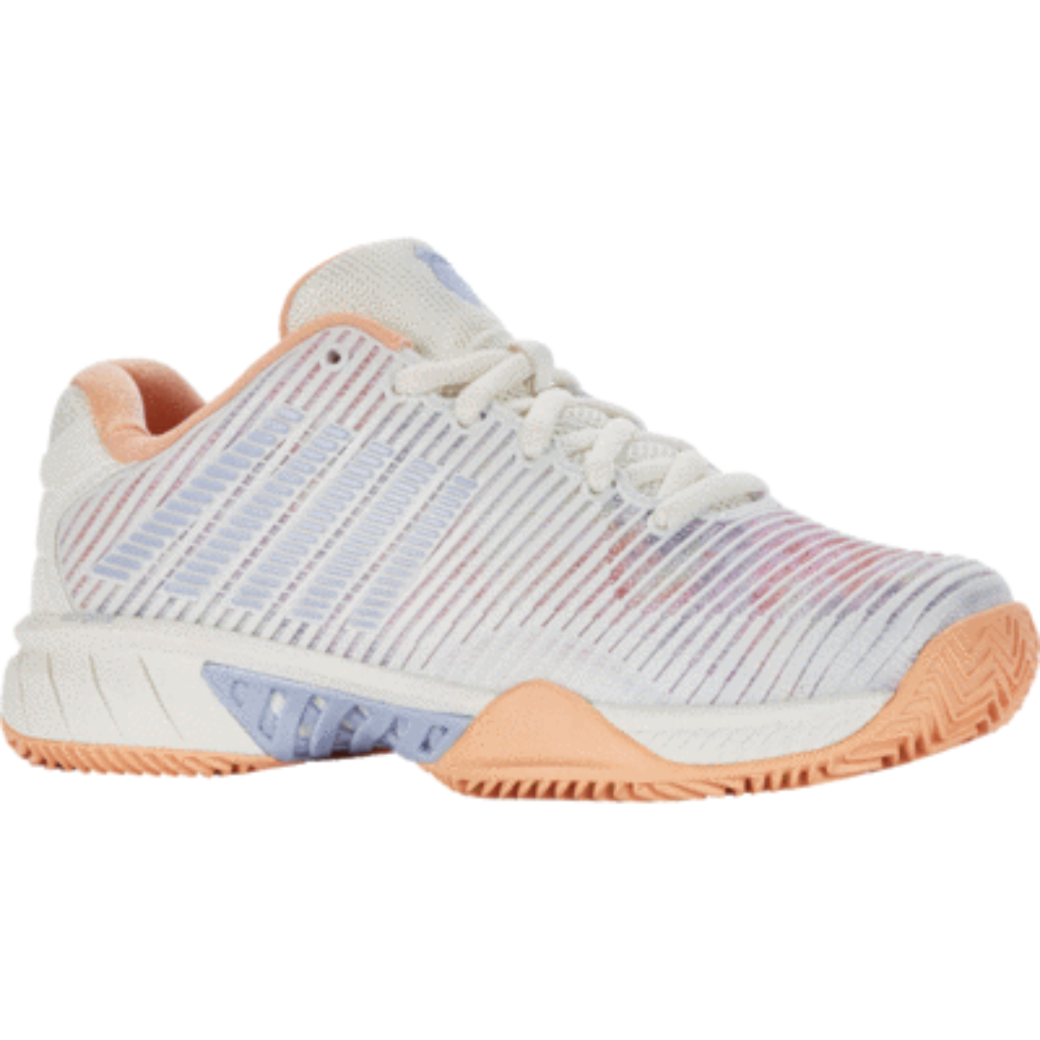 K-Swiss TFW Court Express Tennis Shoes Women - White/Heather/Peach Fuzz