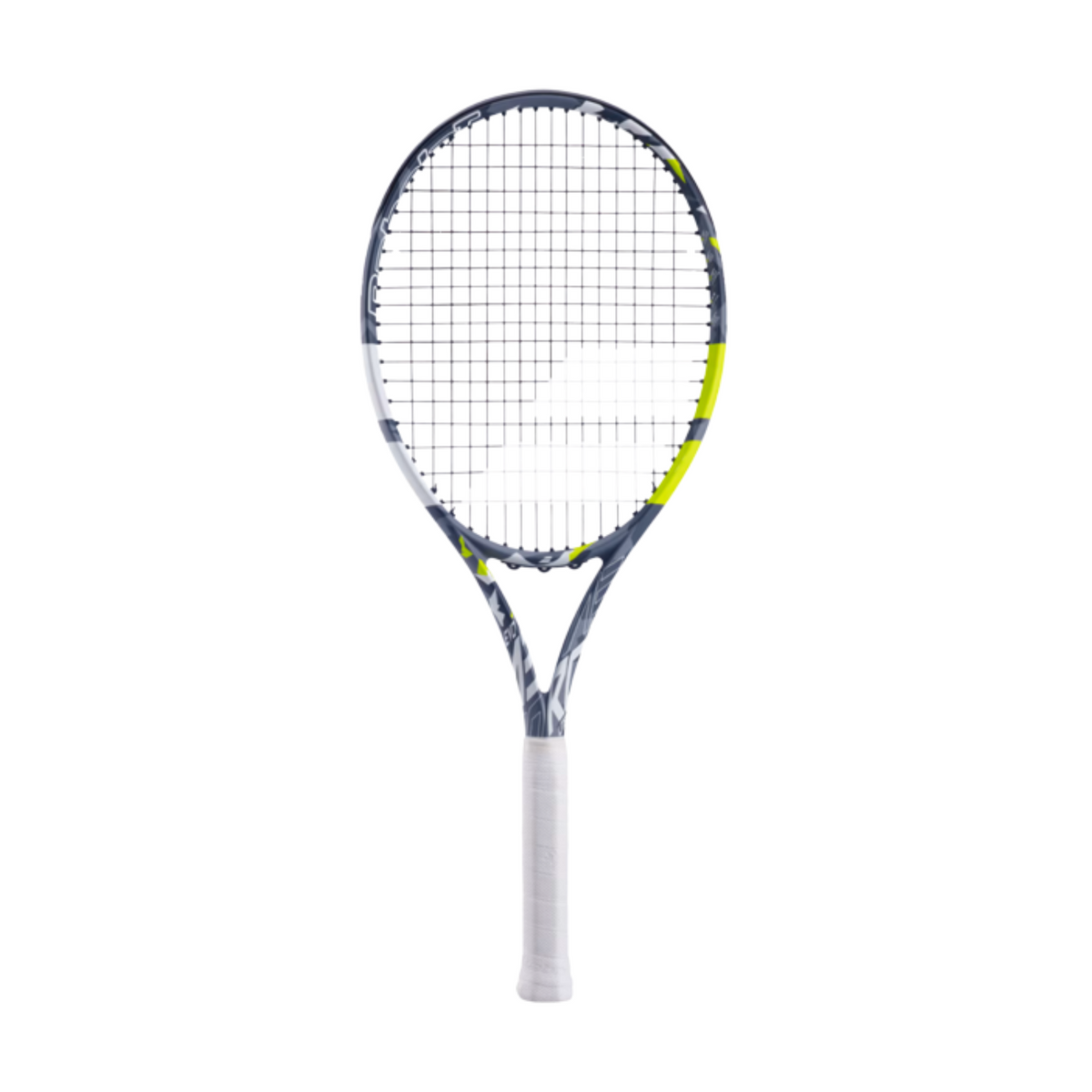 Babolat Evo Aero Lite 102in² (Grey/Yellow/White) Tennis Racket 260g - Strung