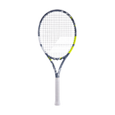 Babolat Evo Aero Lite 102in² (Grey/Yellow/White) Tennis Racket 260g - Strung