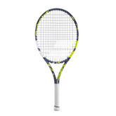 Babolat Pure Aero Junior 25in Tennis Racket (140467) - Grey/Yellow/White Tennis Rackets Babolat
