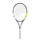 Babolat Evo Aero Lite 102 260g Strung Tennis Racket (Grey/Yellow)