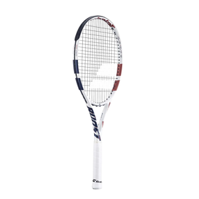 Babolat Boost Drive Tennis Racket - Strung - White Tennis Rackets Babolat