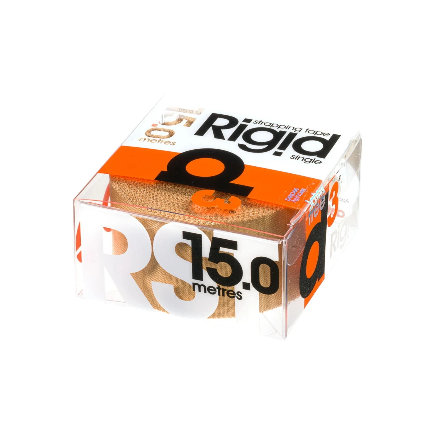 D3 Rigid ZInc Oxide Tape 38mm x 15m Tan Clearance D3