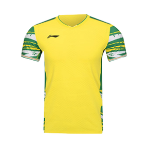 Li-Ning Unisex Badminton Competition T-Shirt (Illuminating) - AAYV057 Clothing Li-Ning