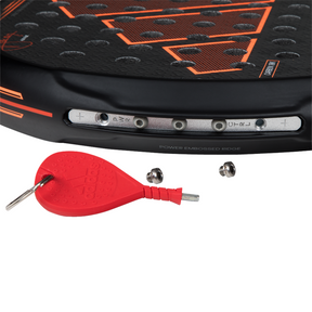 Adidas Adipower Multiweight Ctrl 3.3 Padel Racket - Black/Orange Padel Rackets Adidas