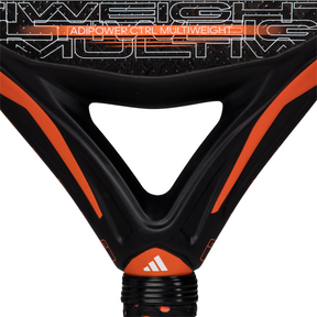 Adidas Adipower Multiweight Ctrl 3.3 Padel Racket - Black/Orange Padel Rackets Adidas