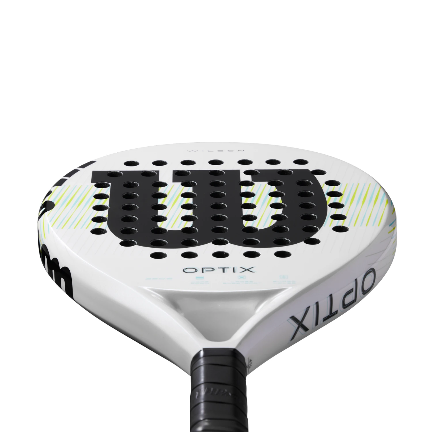 Wilson Optix V1 Padel Racket - White Padel Wilson