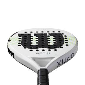 Wilson Optix V1 Padel Racket - White Padel Wilson