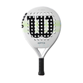 Wilson Optix V1 Padel Racket - White White G2 Padel Wilson