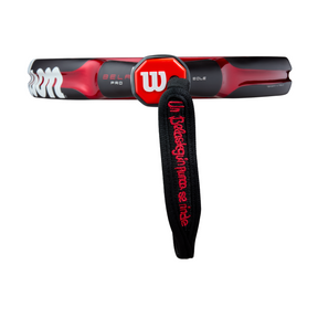 Wilson Bela Pro V3 Padel Racket - Black/Red