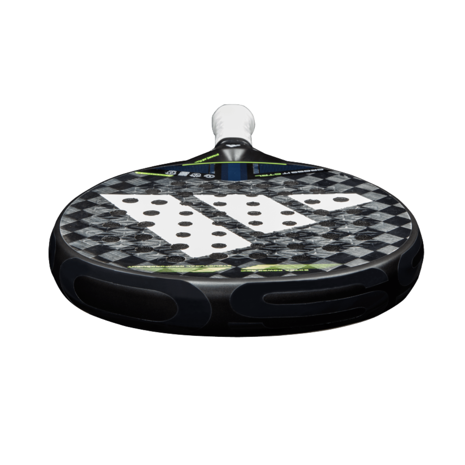 Adidas Cross It Control 3.4 Padel Racket - Black/Lime Padel Rackets Adidas