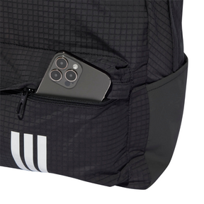 Adidas Essentials 3 Stripes Backpack - Black/White