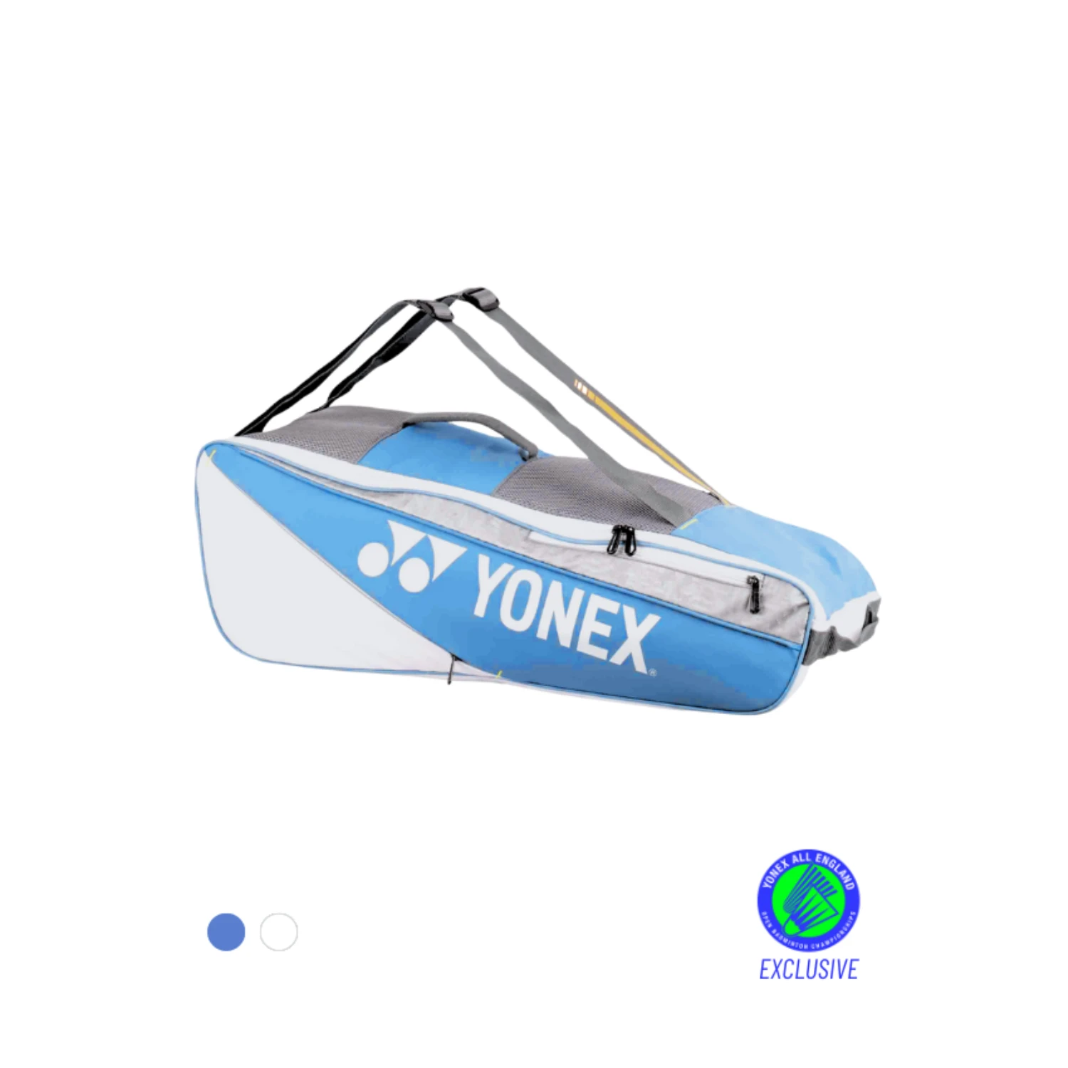 Yonex BA52526EX Club 6 Racket Bag - Greyish Blue Luggage Yonex