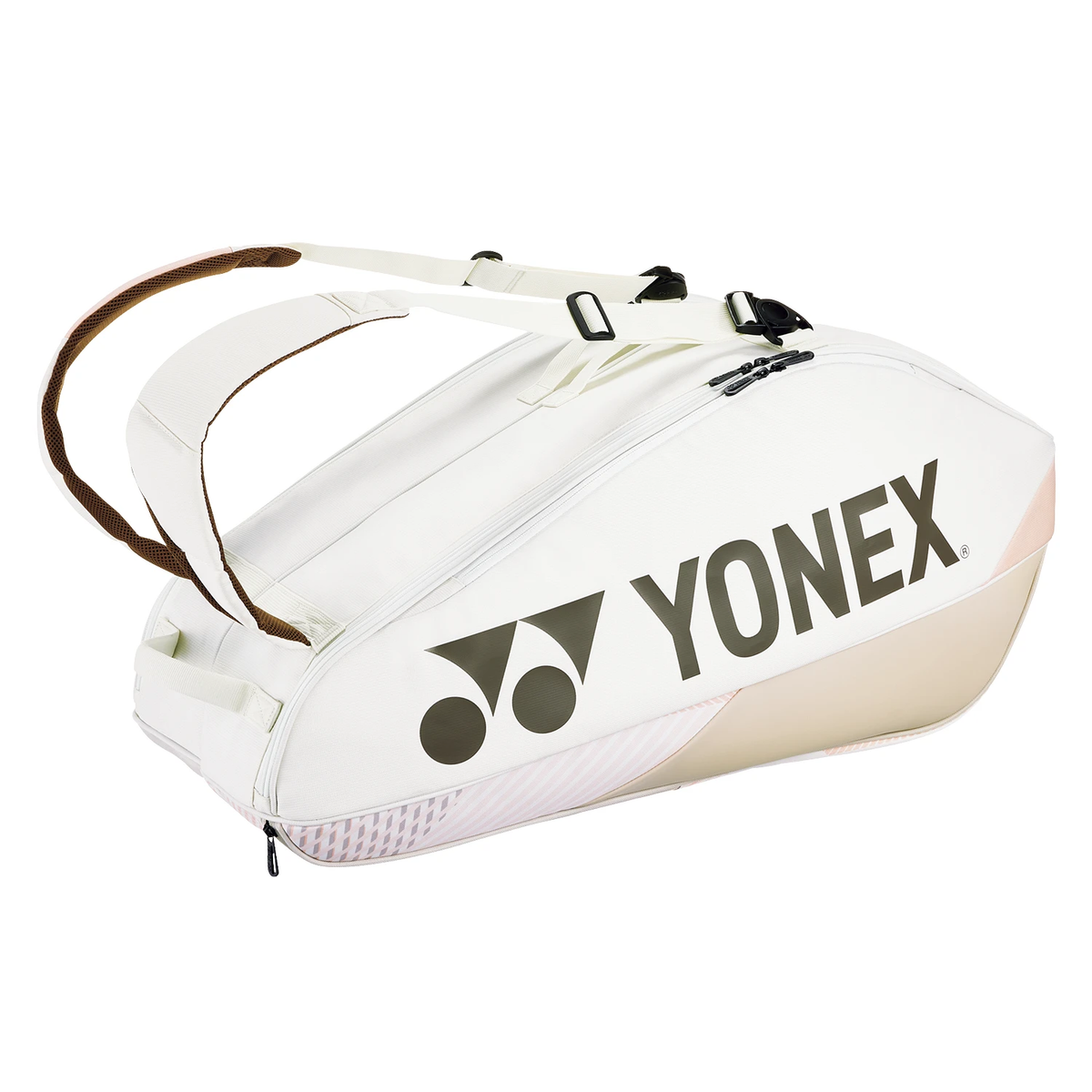 Yonex BA92426EX Pro 6 Racket Bag - Sand Beige Luggage Yonex