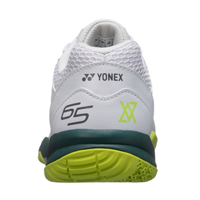 Yonex Power Cushion 65X4 VA Unisex Badminton Shoes - White/Lime - VA - Viktor Axelsen Collection - SHBVAX