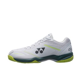 Yonex Power Cushion 65X4 VA Unisex Badminton Shoes - White/Lime - VA - Viktor Axelsen Collection - SHBVAX