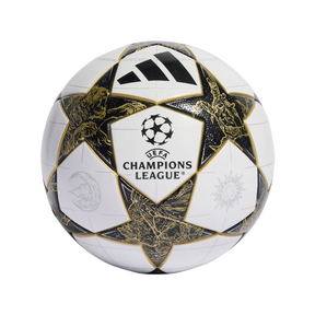 Adidas UCL League Football (JZ9995) - White/Black/Gold Footballs Adidas