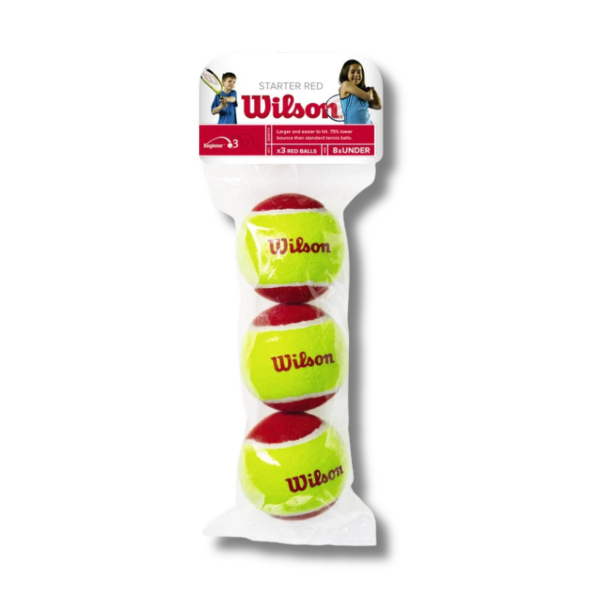 Wilson Starter (WRT137001) Red 3Pack