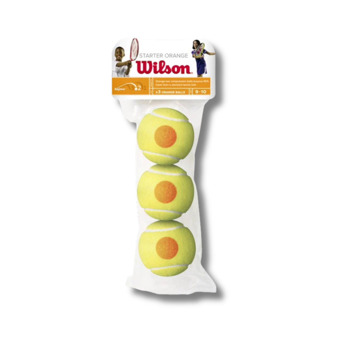 Wilson Starter (WRT137300) Orange 3Pack