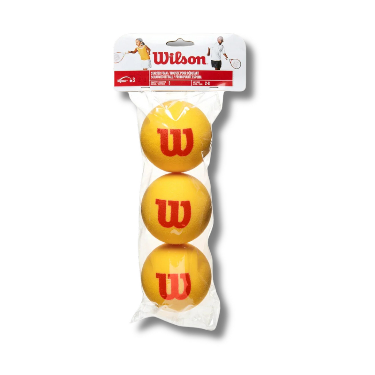 Wilson Starter Foam (WRZ258900) Yellow 3Pack