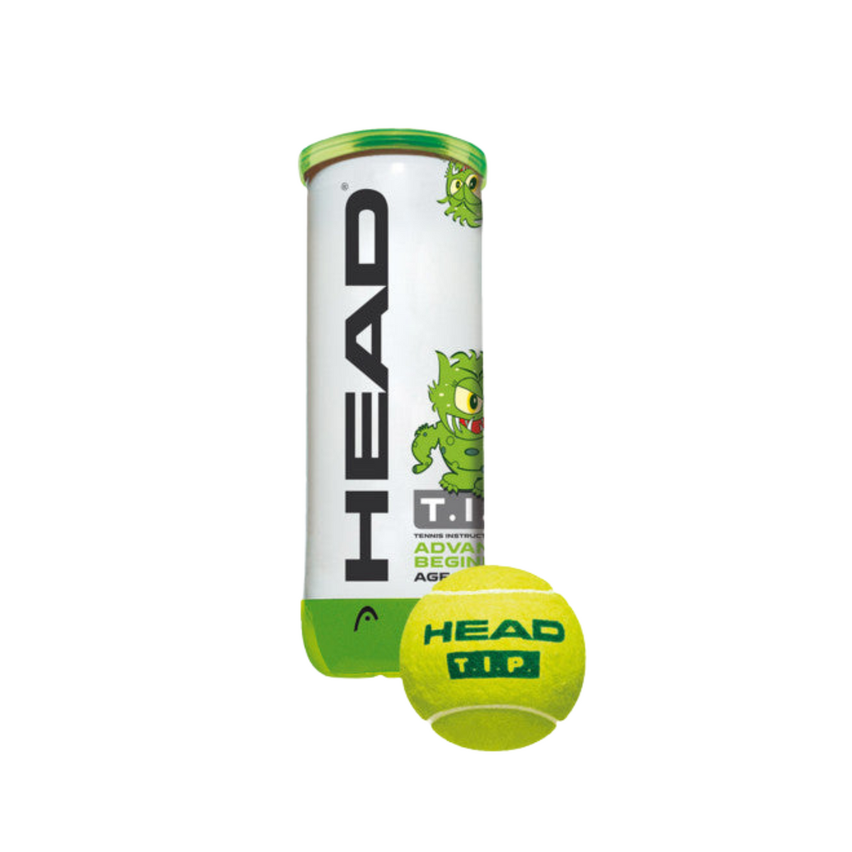 Head Tip Green 3 ball tube 578133