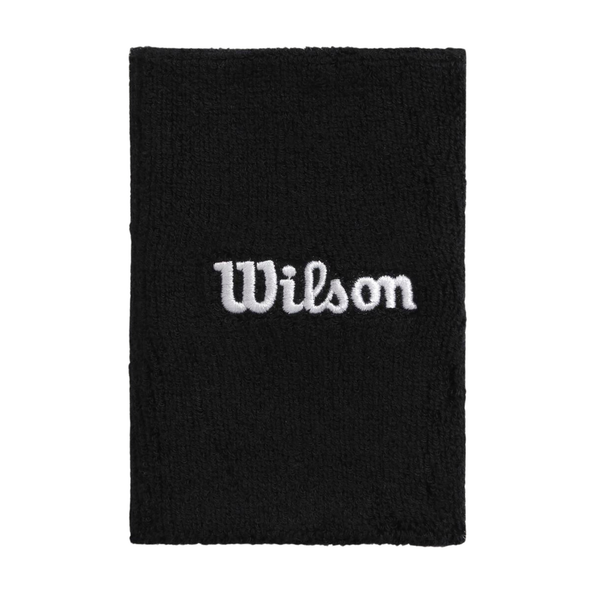 Wilson Wide Terry Wristbands Unisex - Black