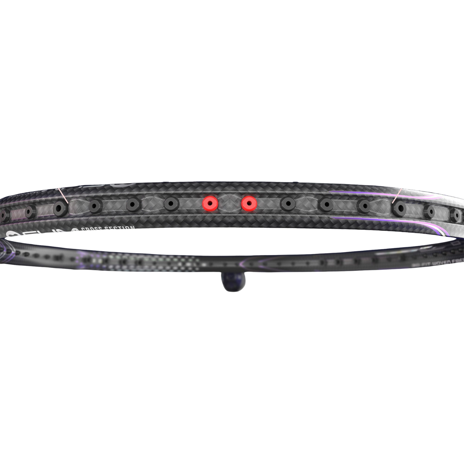 Jnice Black Panther II Badminton Racket Strung - Black Badminton Rackets JNICE