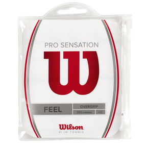 Wilson Pro Overgrip Sensation 12 Pack - White