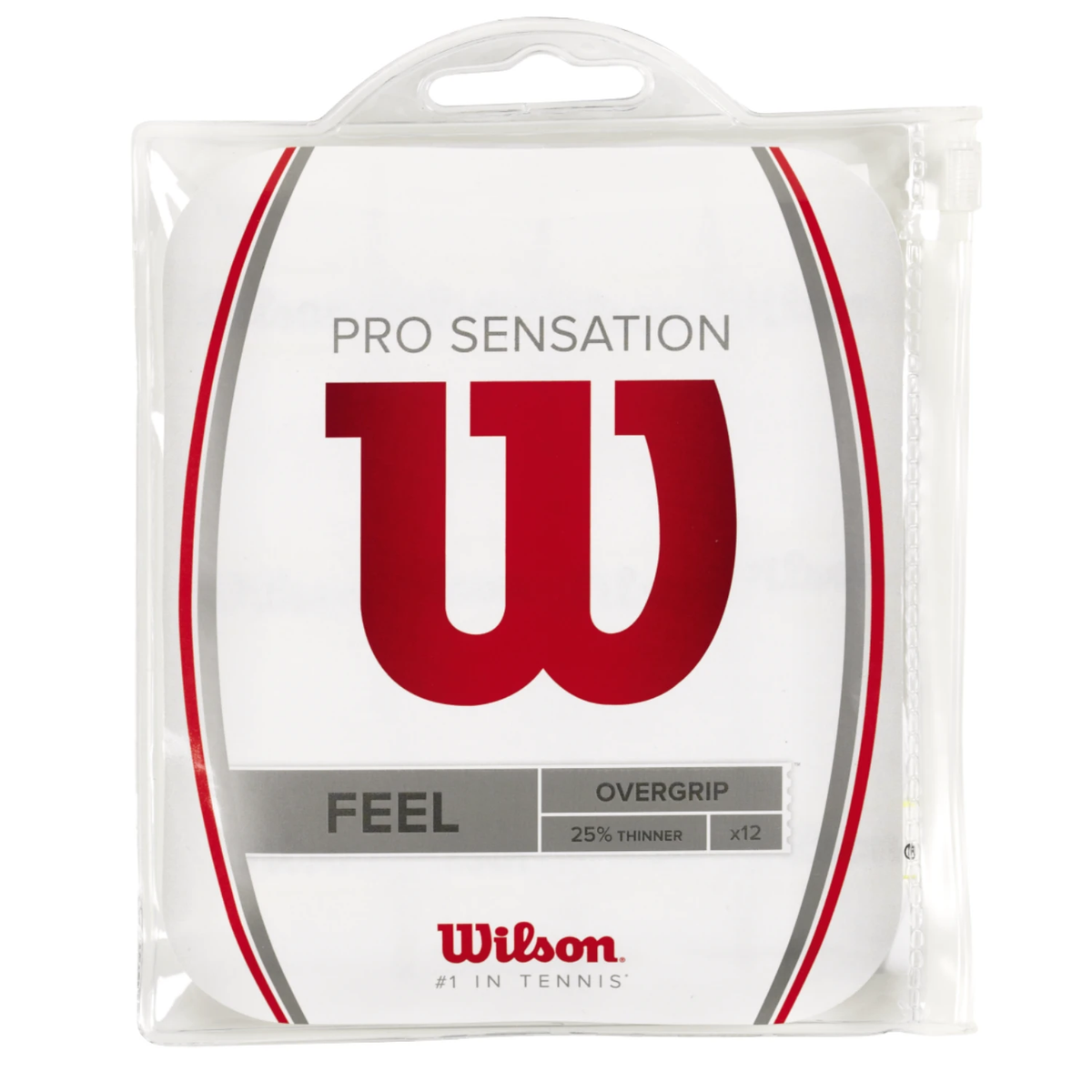 Wilson Pro Overgrip Sensation 12 Pack - White Accessories Wilson