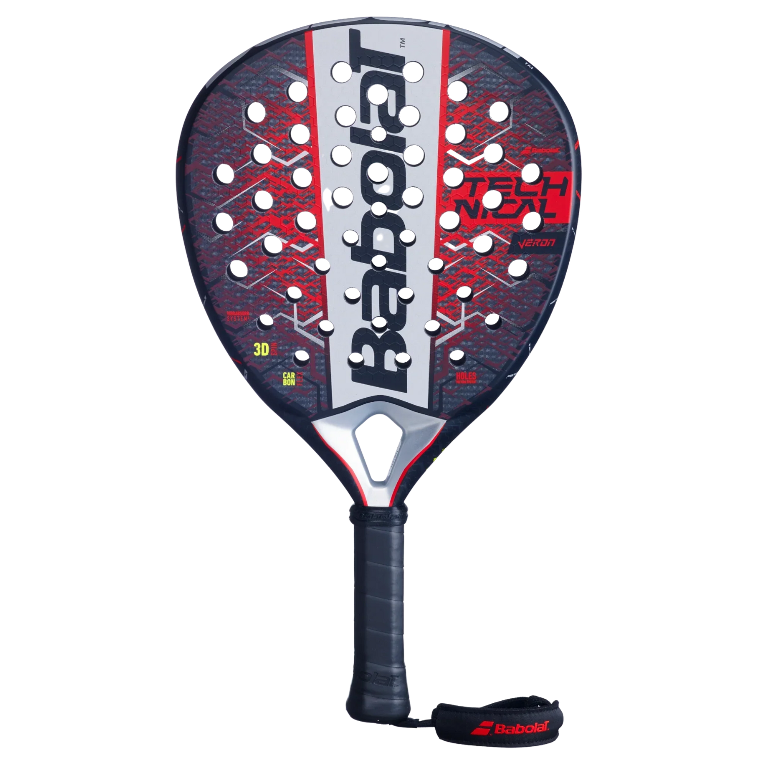 Babolat Technical Veron 2.5 Padel Racket - Red Padel Babolat