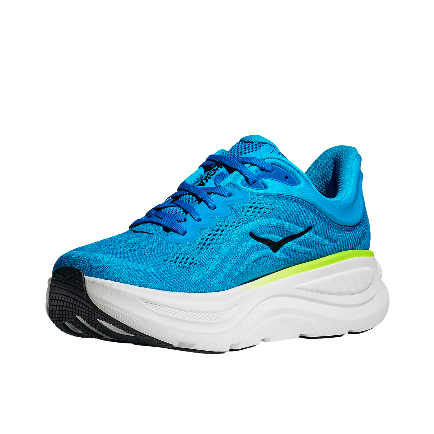 Hoka Bondi 9 Running Shoe Men - Skyward Blue / Blue