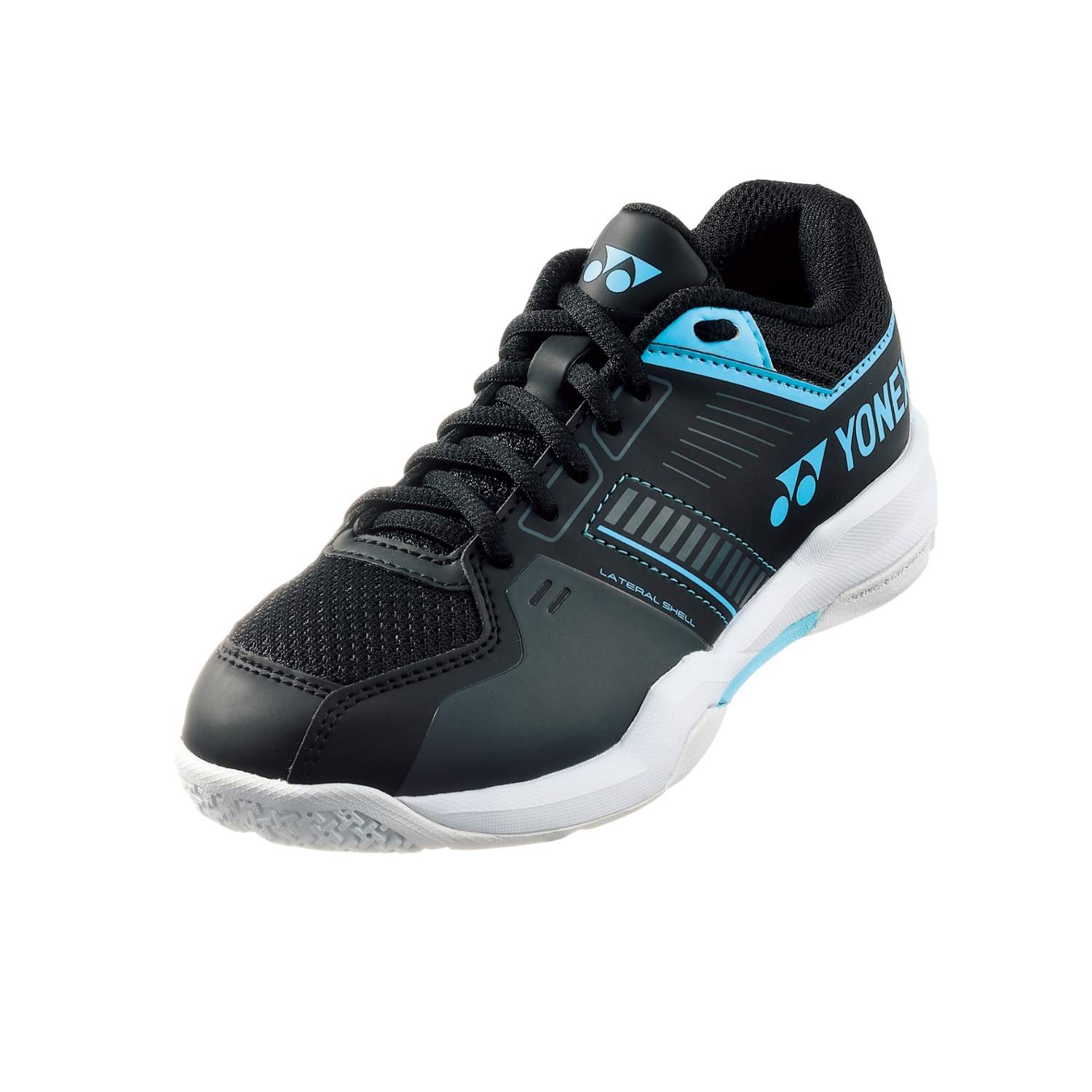 Yonex Power Cushion Strider Flow Shoe Junior - Black/Blue shoes Yonex