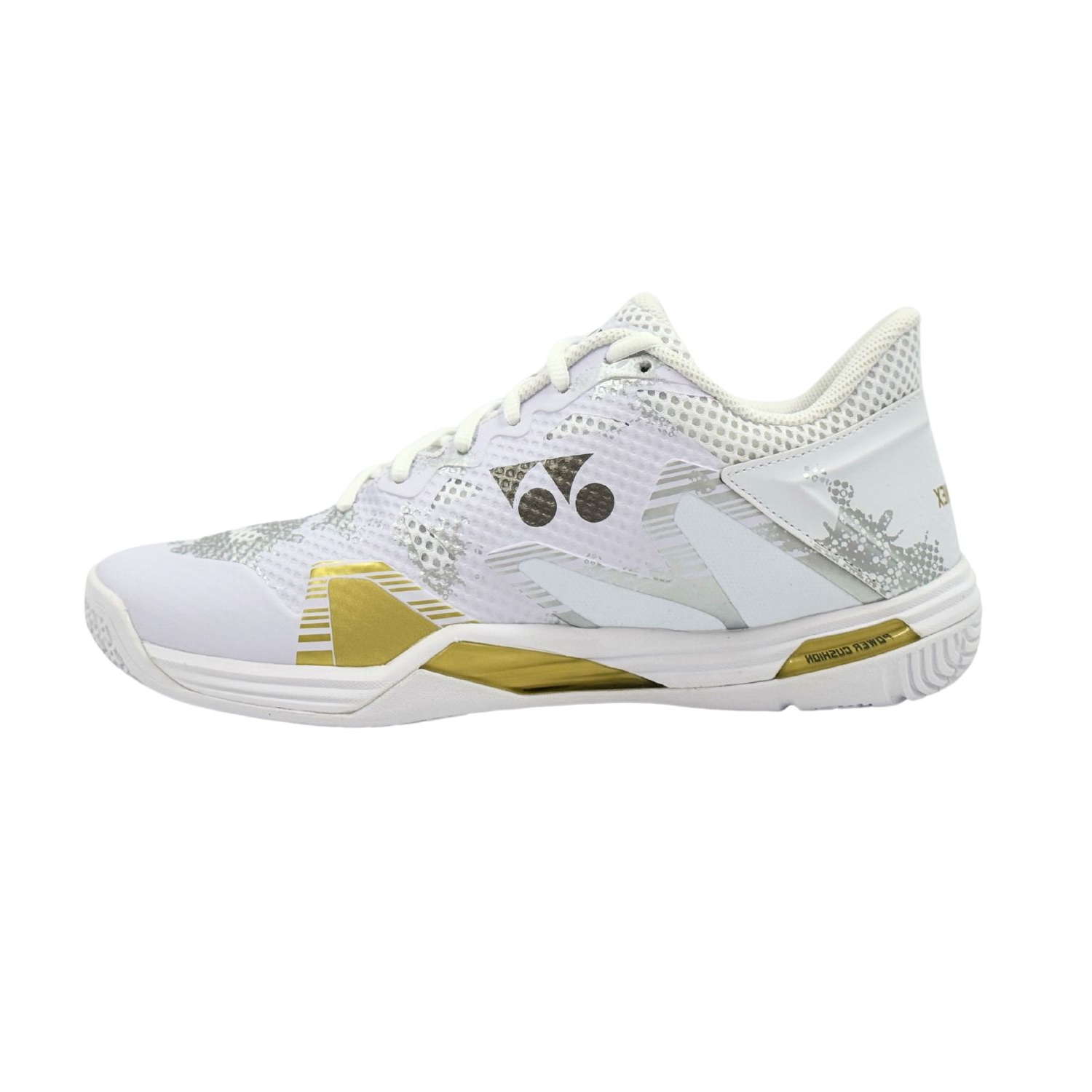 Yonex Power Cushion Eclipsion Z3 Badminton Shoe Men - White/Gold Badminton Shoes Yonex