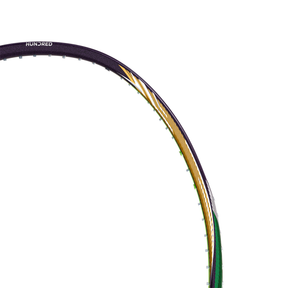 Hundred Hyfonic 7 Badminton Racket - Purple/Green Badminton Rackets Hundred