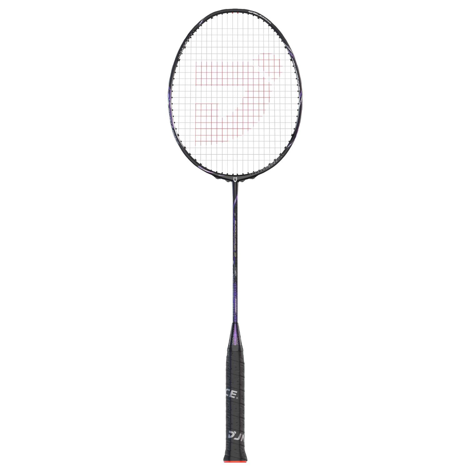 Jnice Black Panther II Badminton Racket Strung - Black Badminton Rackets JNICE