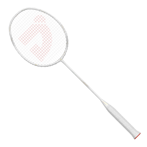 Jnice Air Katana Game 6U Unstrung Badminton Racket - White Badminton Rackets JNICE