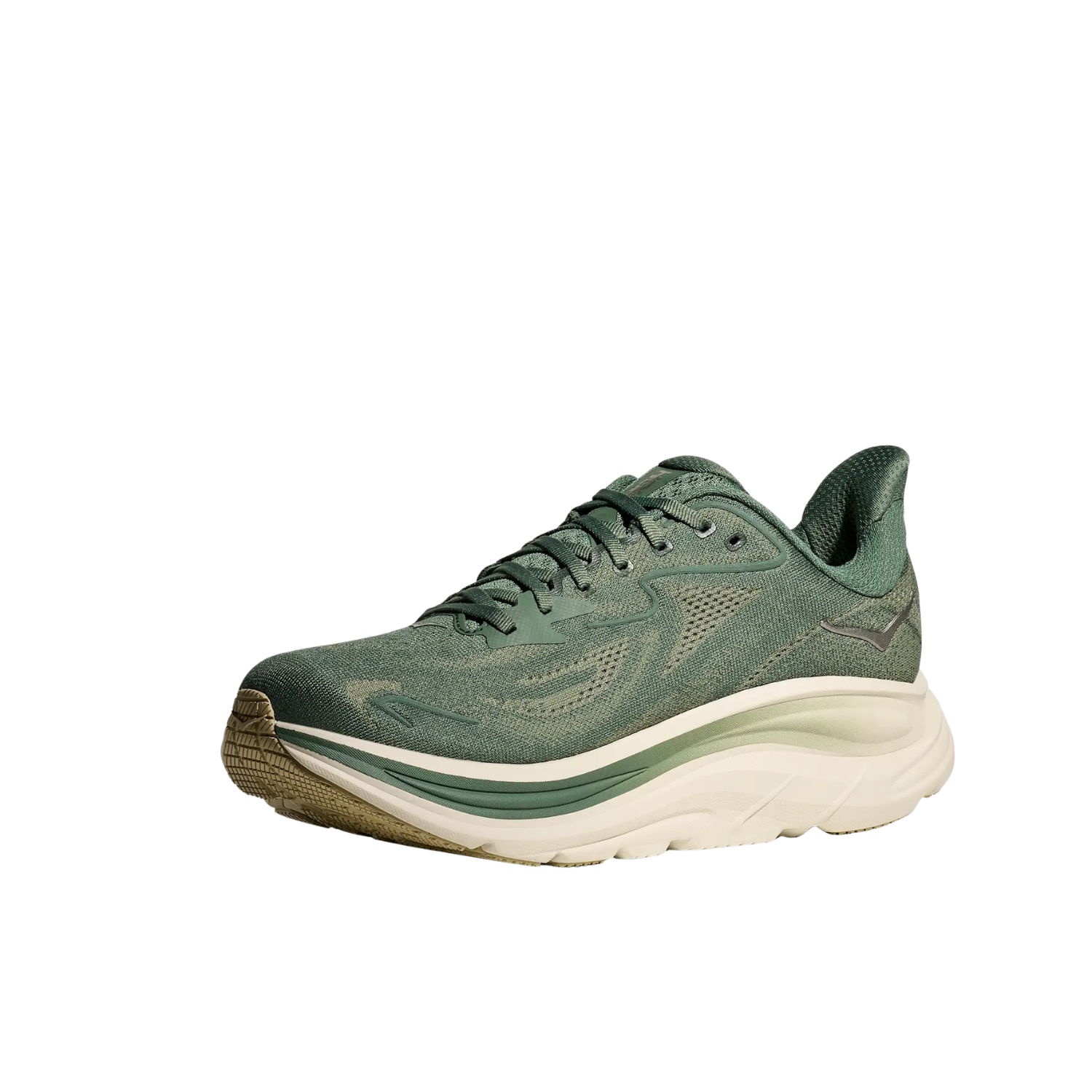 Hoka Clifton 10 Running Shoe Men - Fern/Truffle Salt Running Shoes Hoka