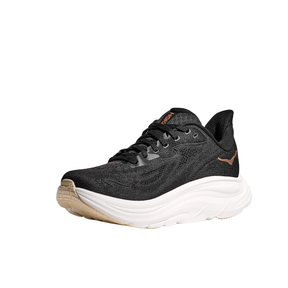 Hoka Clifton 10 Running Shoe Women - Black/Rose Gold Running Shoes Hoka