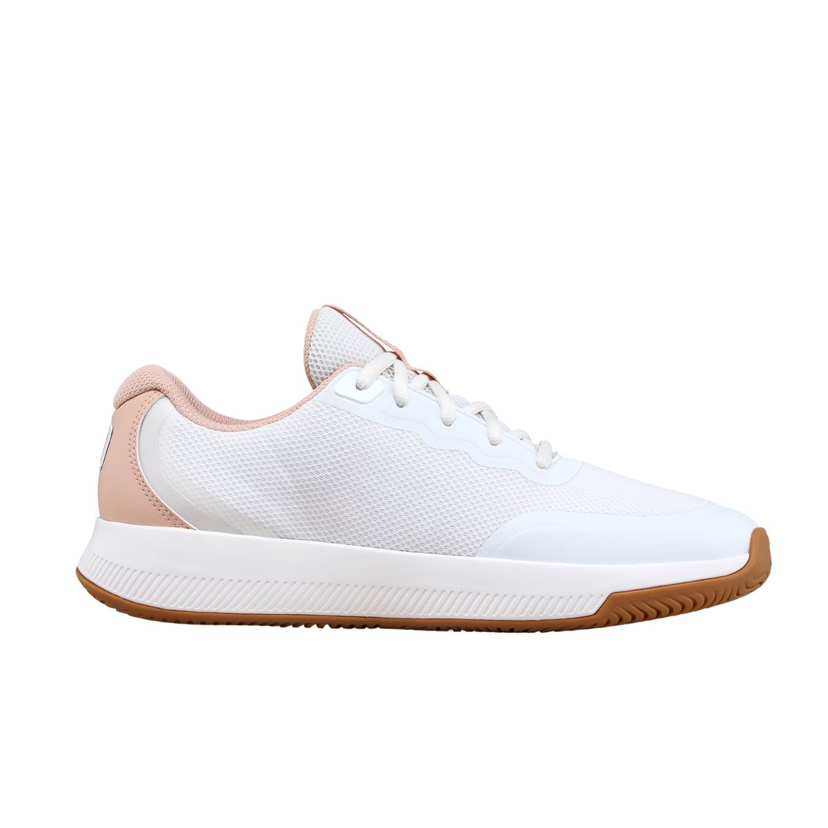 Wilson Intrigue Lite Tennis Shoe Women - White/Cameo Rose/Gum Tennis Shoes Wilson