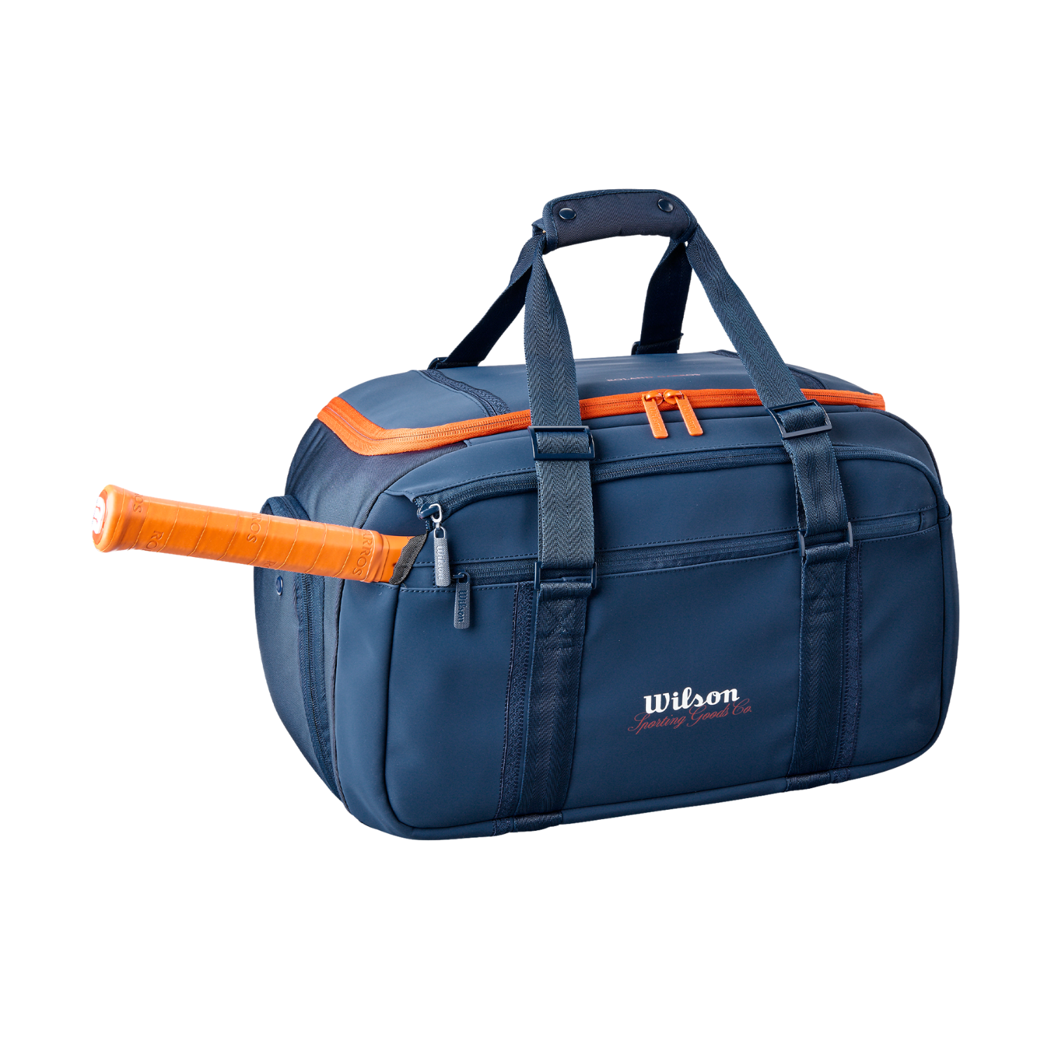 Wilson Roland Garros 2026 Session Soire Duffle - Navy/Clay Luggage Wilson