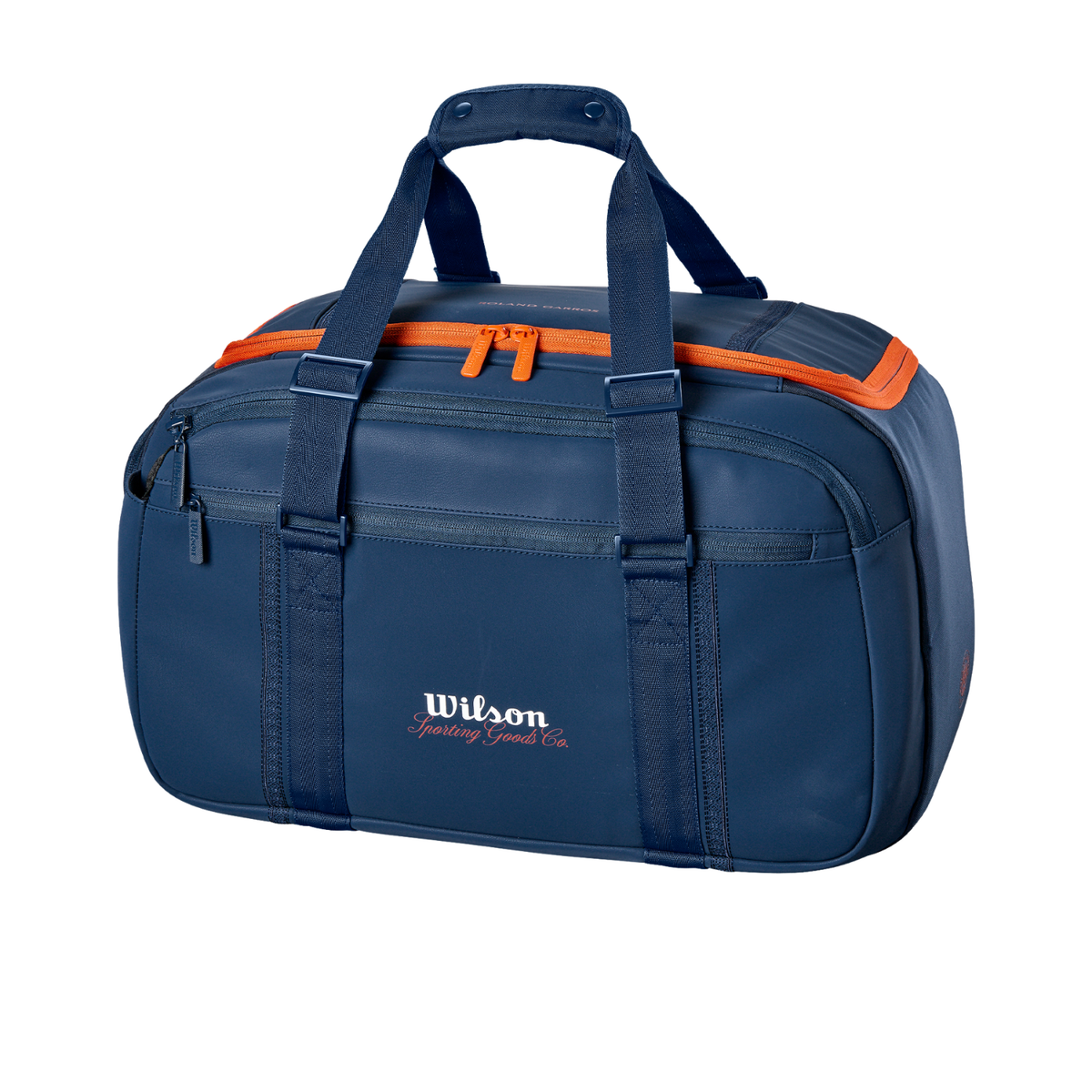 Wilson Roland Garros 2026 Session Soire Duffle - Navy/Clay Navy Clay Duffle Bag Luggage Wilson