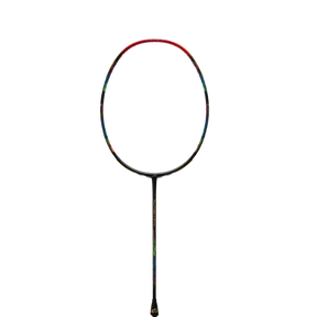 Hundred Flutter 7 Attack 4U Badminton Racket - Black/Red Badminton Rackets Hundred