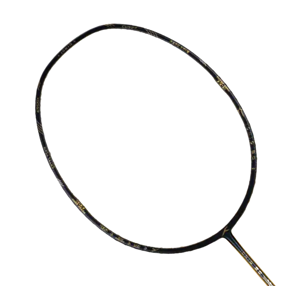 Hundred Ioniq 80 Limited Edition 4U Badminton Racket - Navy/Gold Badminton Rackets Hundred