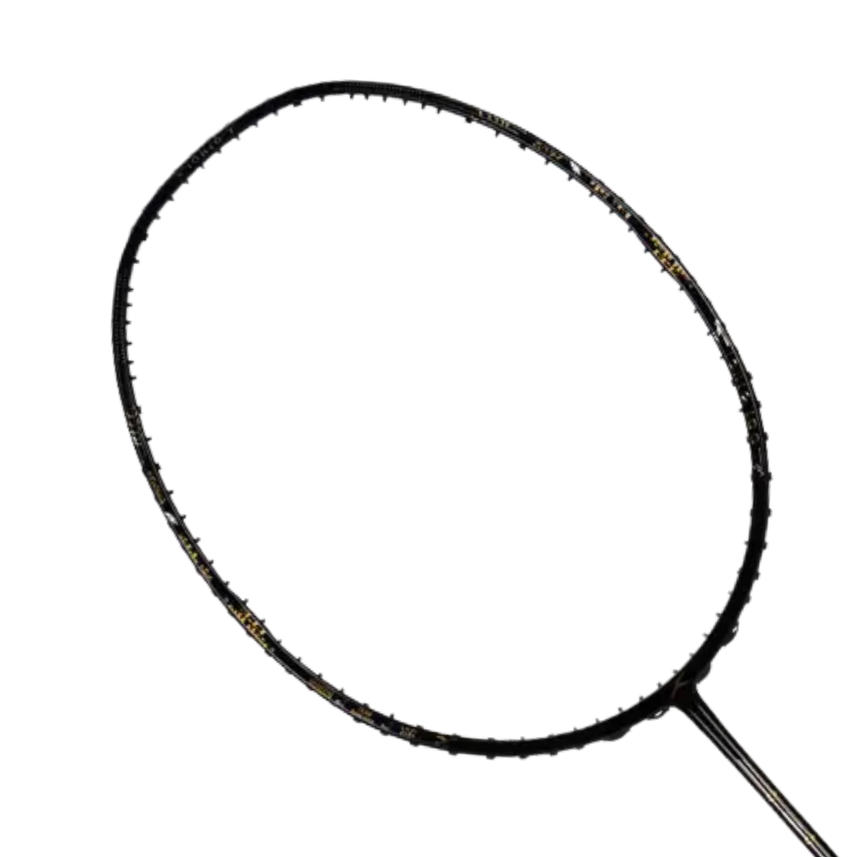 Hundred Ioniq 100 Limited Edition 4U Badminton Racket - Black/Gold Black Gold 4U6 Badminton Rackets Hundred