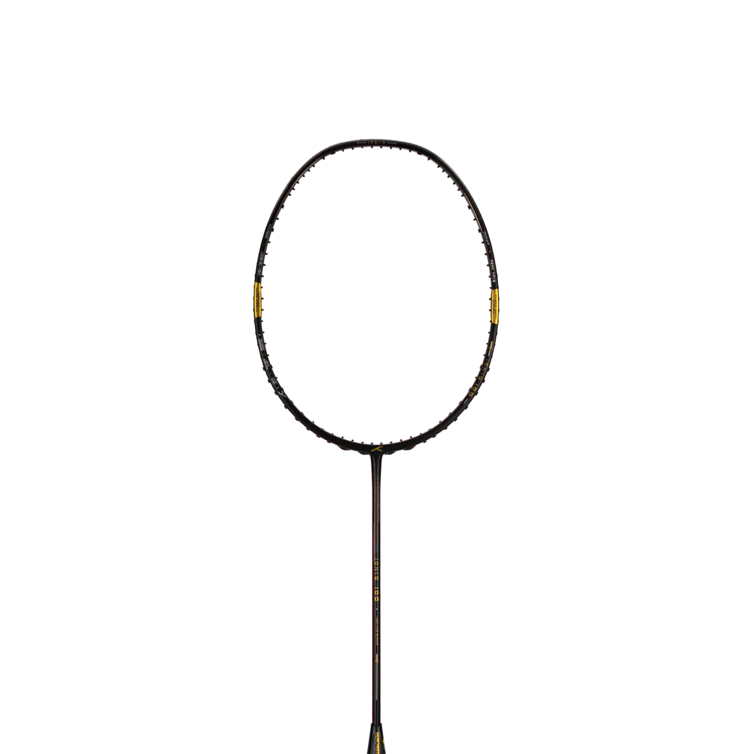 Hundred Ioniq 100 3U Badminton Racket - Black/Red Badminton Rackets Hundred