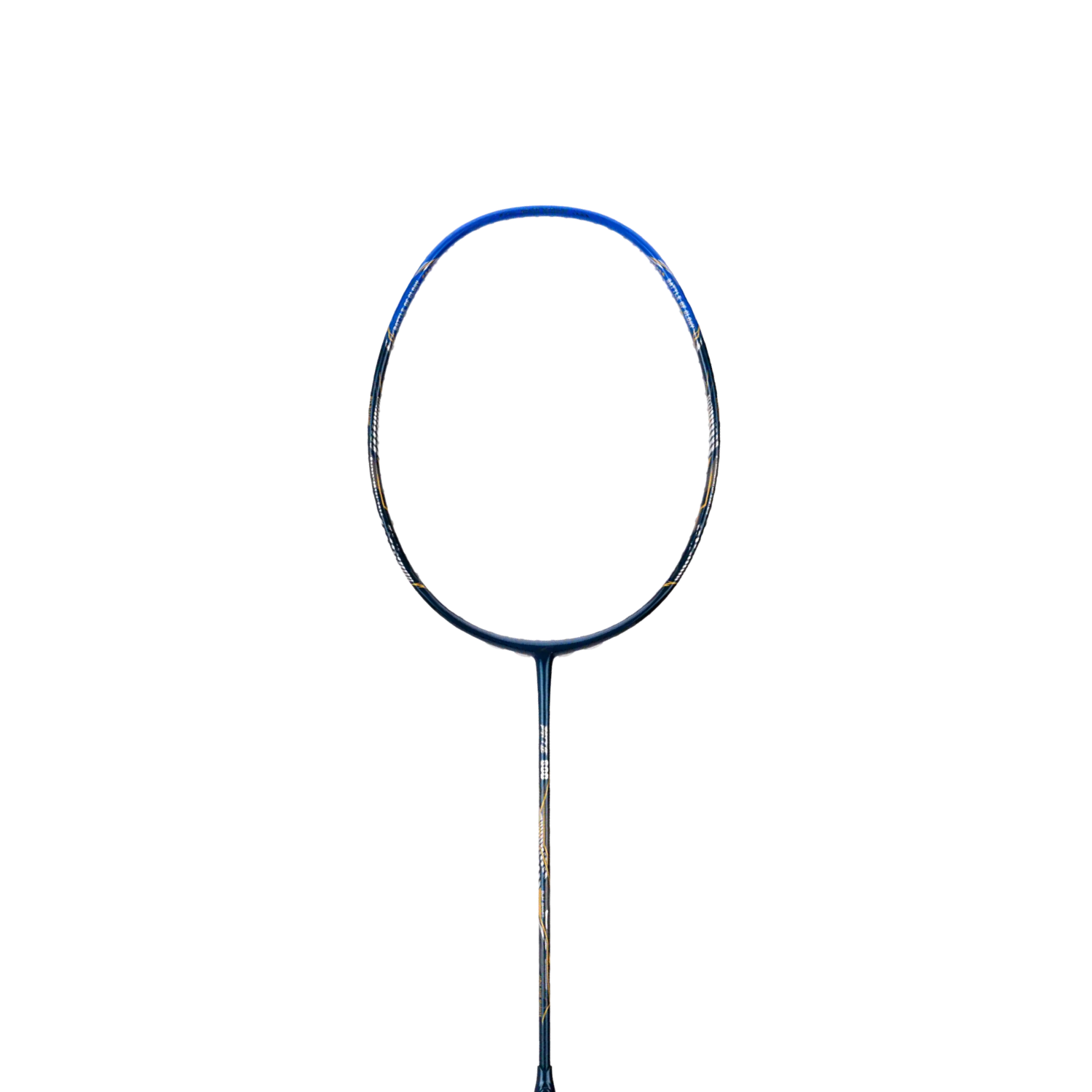 Hundred Battle 600 4U Badminton Racket - Navy/Blue/Silver Badminton Rackets Hundred