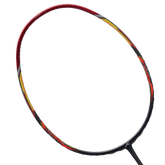 Hundred Atomic X 38 Power Badminton Racket - Charcoal/Red Charcoal Red 3U6 Badminton Rackets Hundred