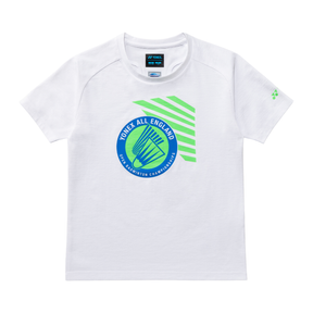 Yonex All England YOB26014EX Souvenir T-Shirt Junior - White White Clothing Yonex